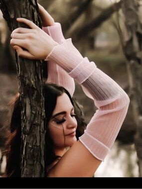 Fantasy Fingerless Gloves Arm Sleeves New